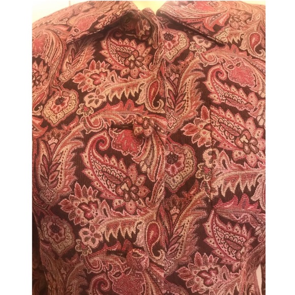 The Paisley Pink & Taupe COVINGTON Blazer 6P - Picture 5 of 8